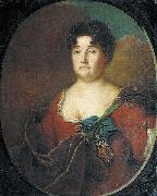 Portrait of Anastasia Golicyna Aleksei Matveev